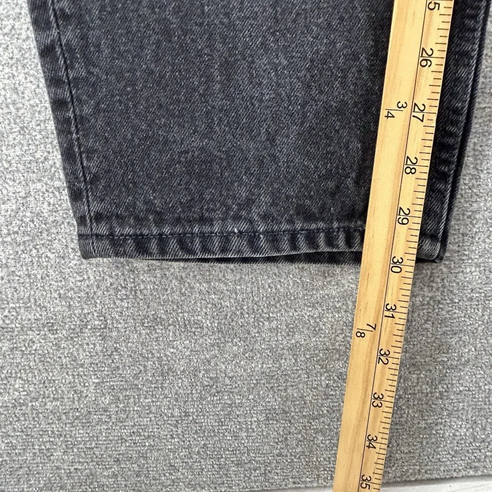 Levis Vintage Loose Fit Jeans Men Size 38x30 Black Denim Cotton USA Y2K 90's